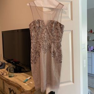 Beautiful beaded BCBG Maxazria Dress